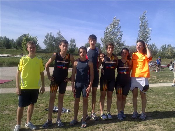 Selección Aragonesa en el Campeonato de España de Triatlón en Edad Escolar