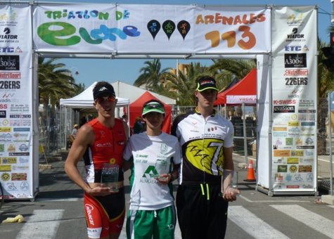 Presencia aragonesa y buenos resultados en el Triatlón de Elche