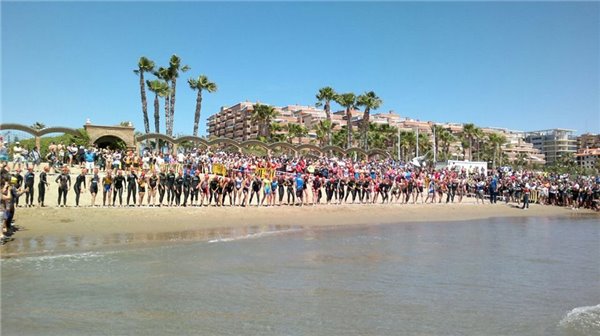 Nutrida representación aragonesa en la Copa del Rey de Triatlón