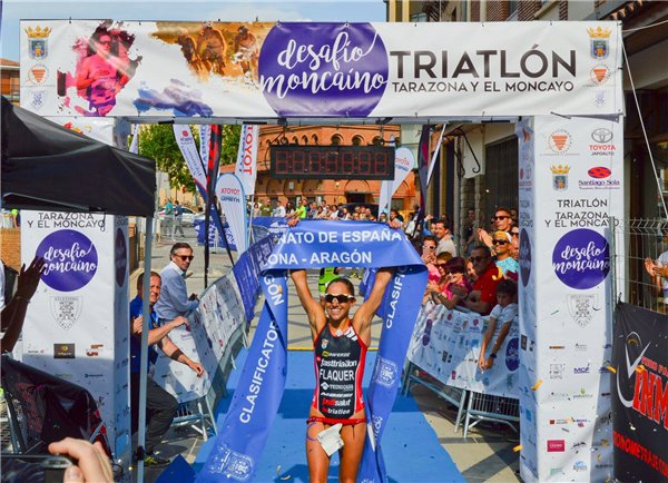 Sobresaliente clasificatorio nacional de Triatlón en Tarazona